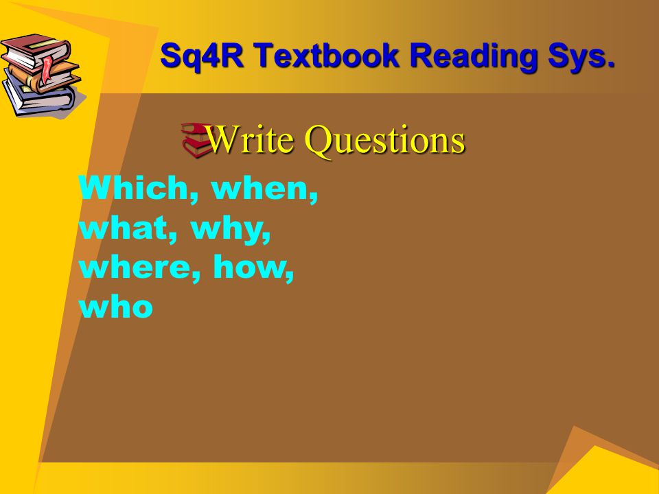 Sq4R Textbook Reading Sys.