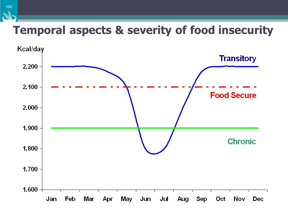 Temporal aspects & severity of food insecurity