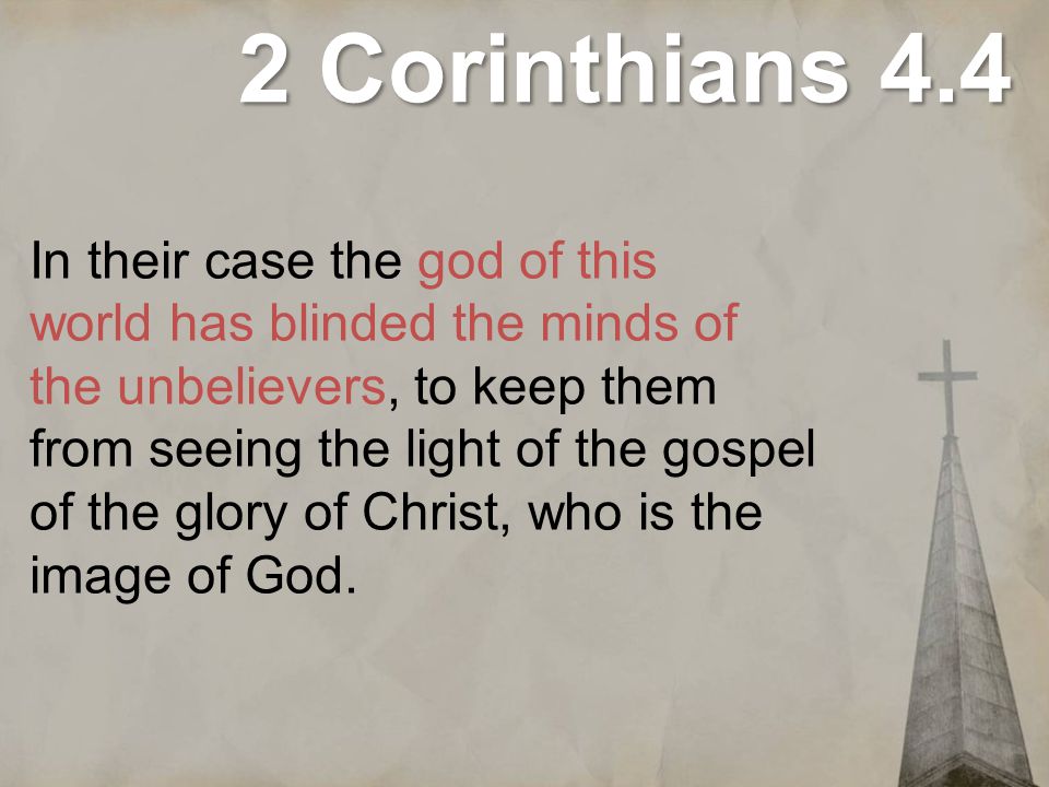 2 Corinthians 4.4