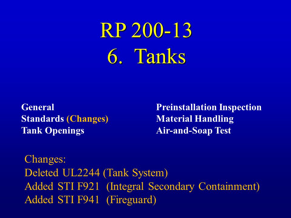 RP Tanks Changes: Deleted UL2244 (Tank System)