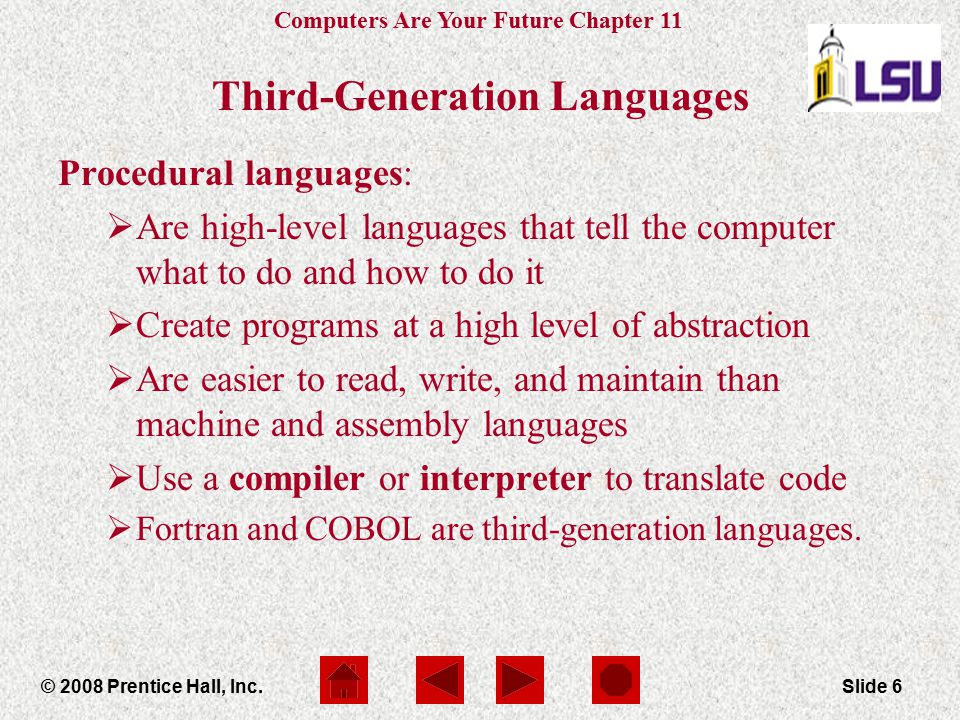 Third-Generation Languages