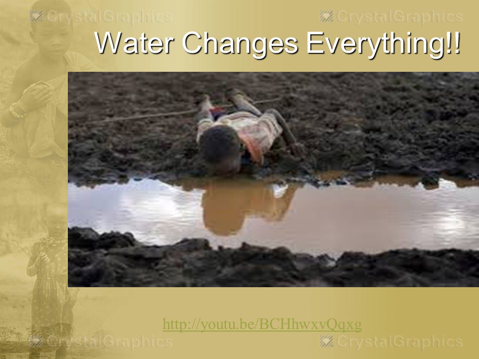 Water Changes Everything!!