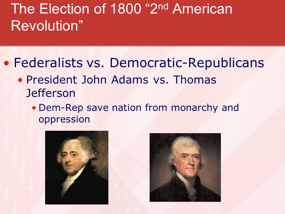 The Election of nd American Revolution