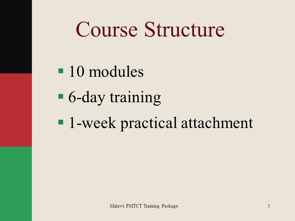 Malawi PMTCT Training Package