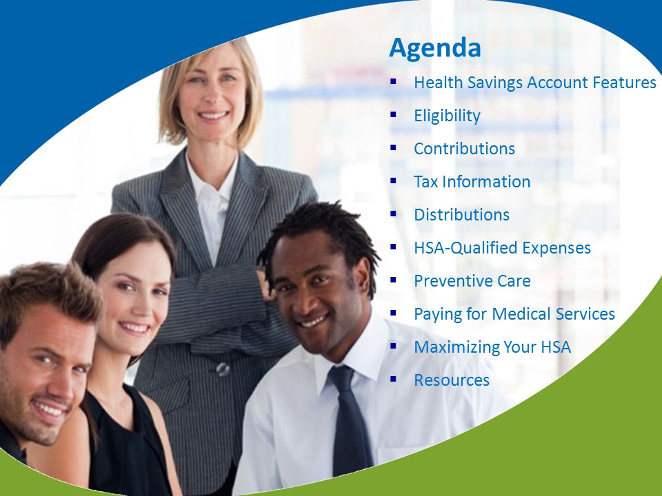 Agenda Health Savings Account Features Eligibility Contributions