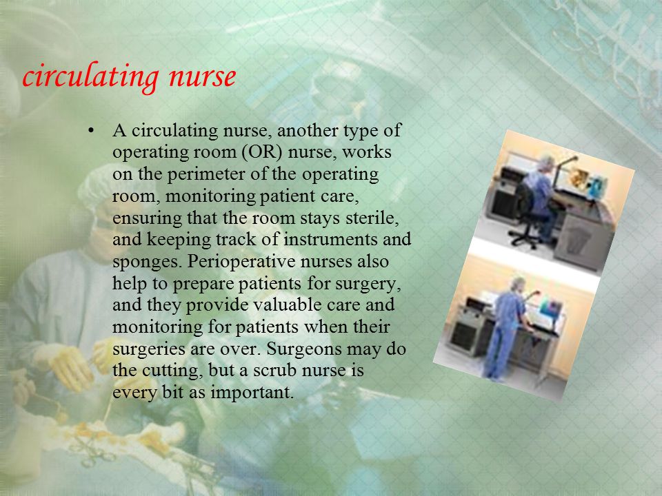 circulating nurse