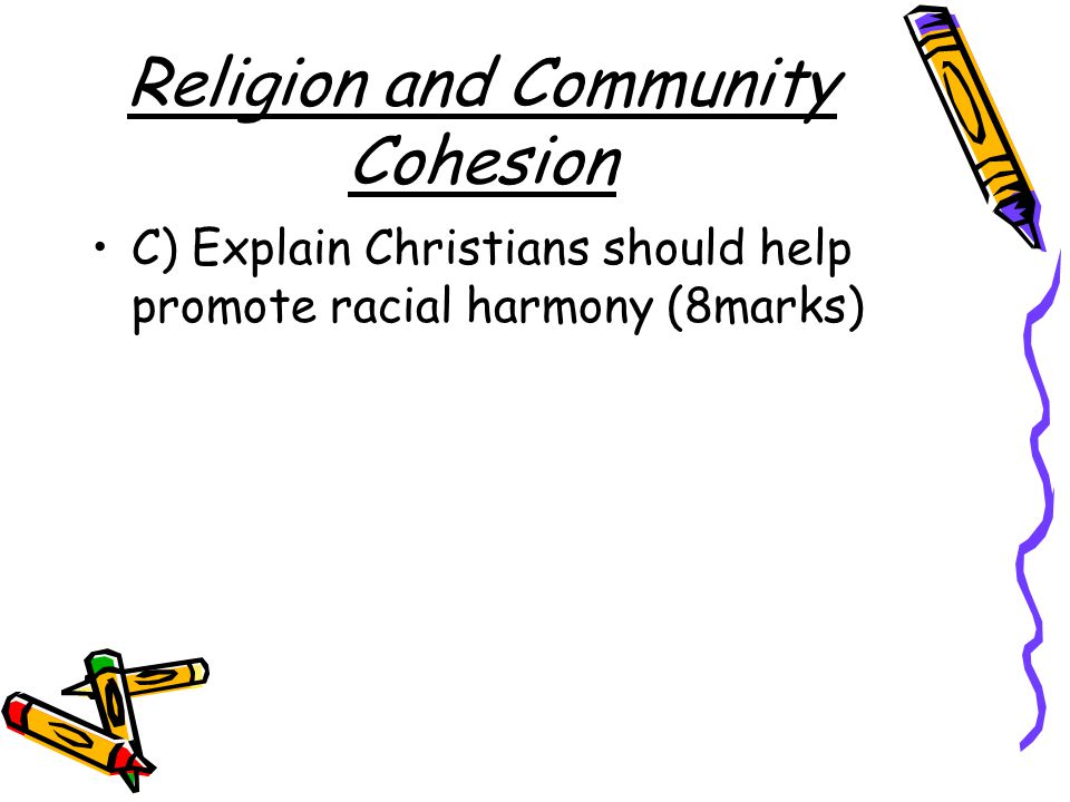 Religion and Community Cohesion