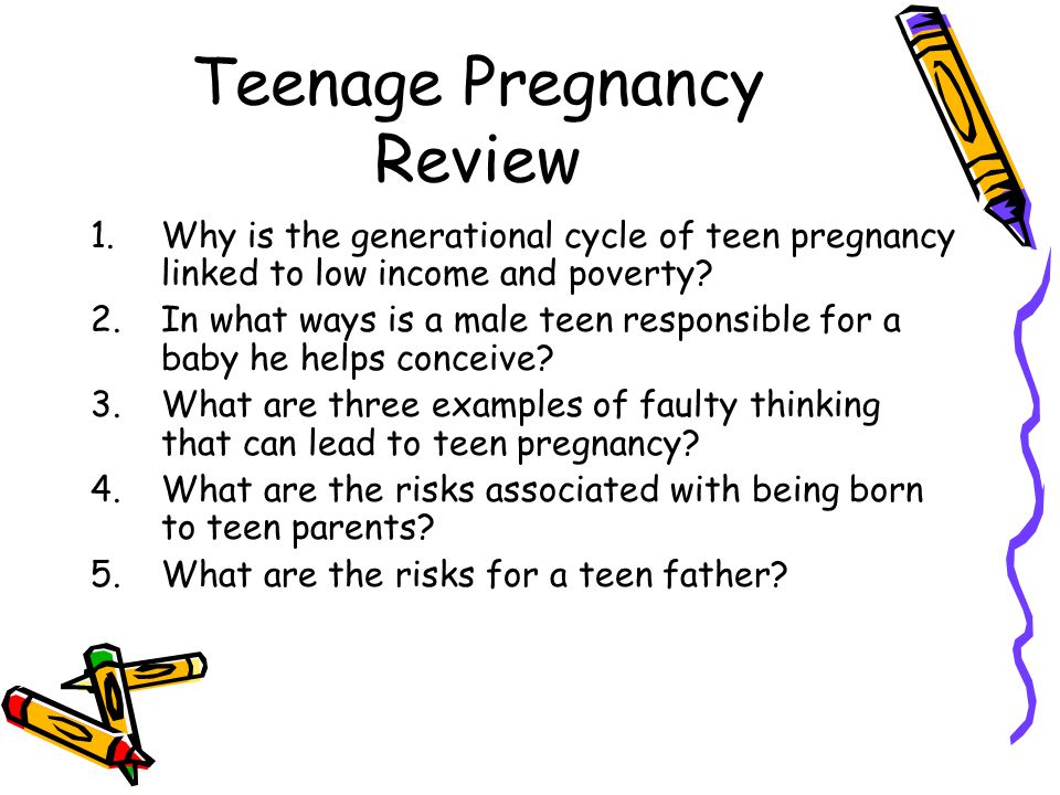 Teenage Pregnancy Review