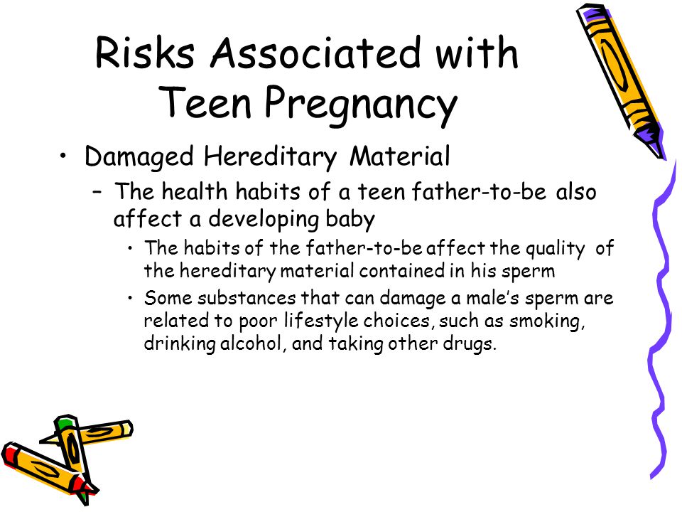 Risks Associated with Teen Pregnancy