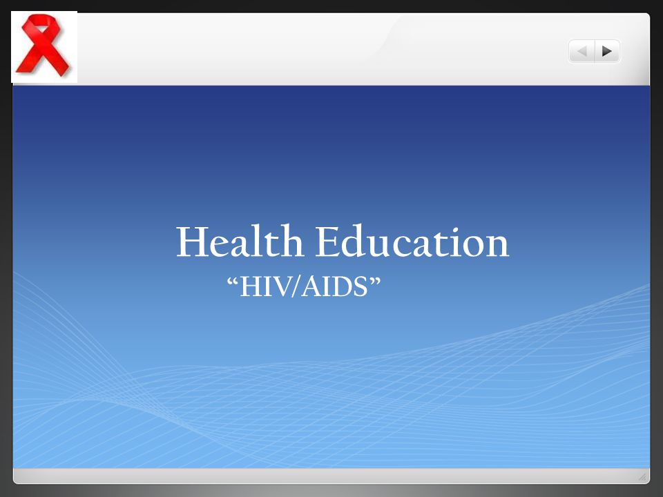 Health Education HIV/AIDS