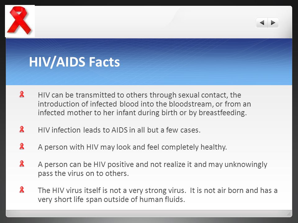 HIV/AIDS Facts