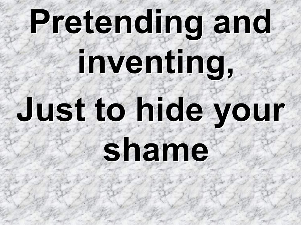 Pretending and inventing,