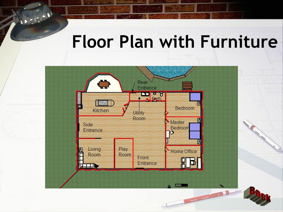 Floor Plan with Furniture