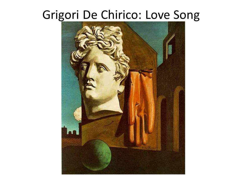 Grigori De Chirico: Love Song