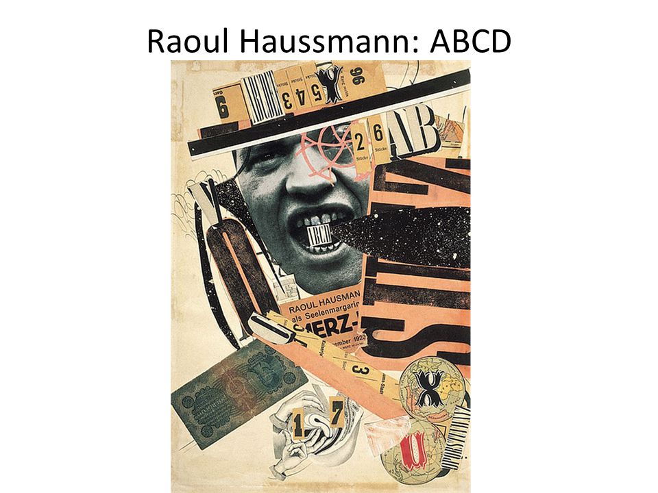 Raoul Haussmann: ABCD