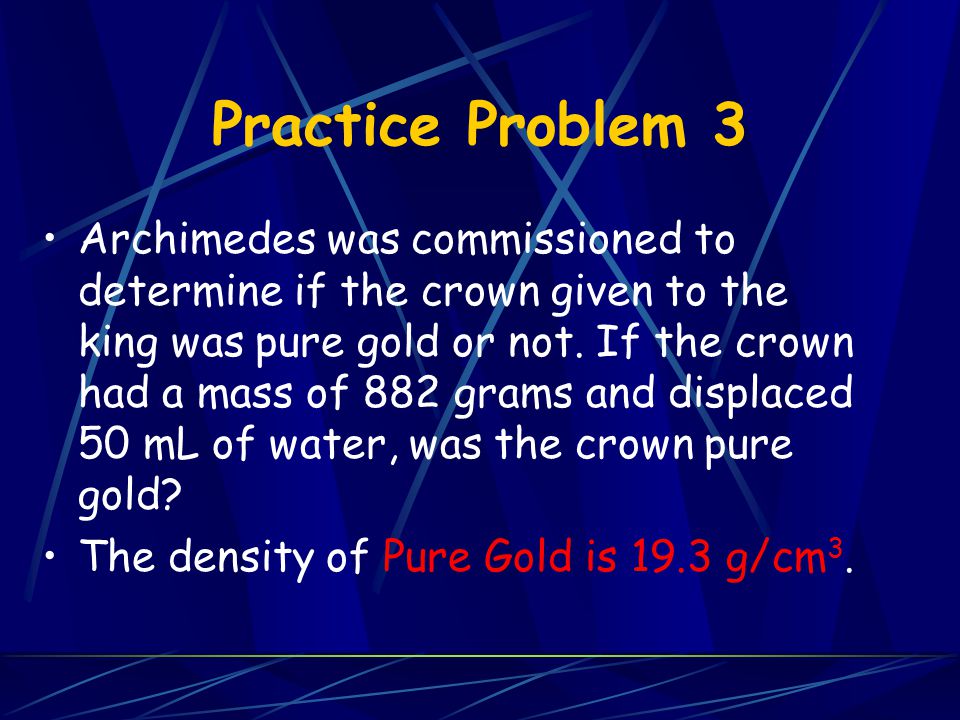 Practice Problem 3