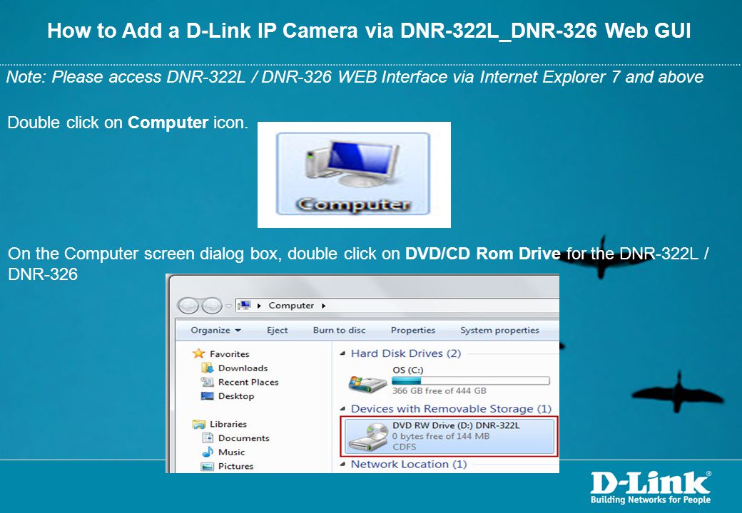 How to Add a D-Link IP Camera via DNR-322L_DNR-326 Web GUI