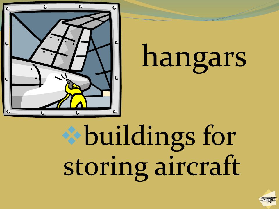 buildings for storing aircraft