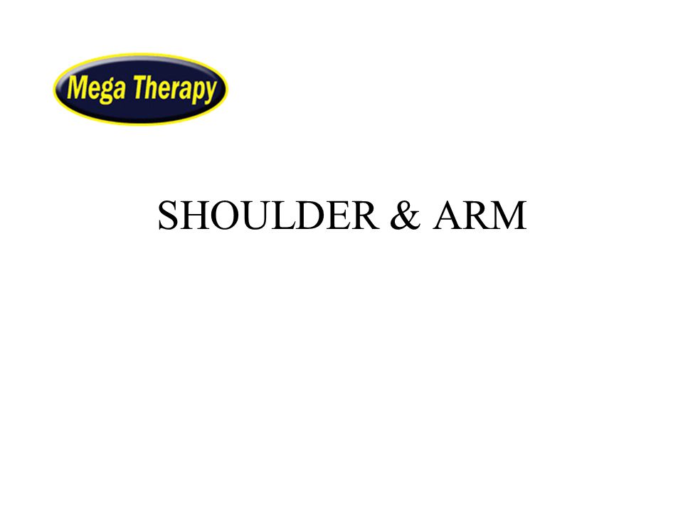 SHOULDER & ARM