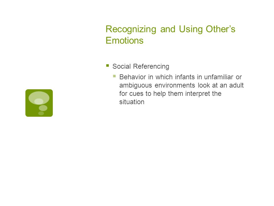 Recognizing and Using Other’s Emotions