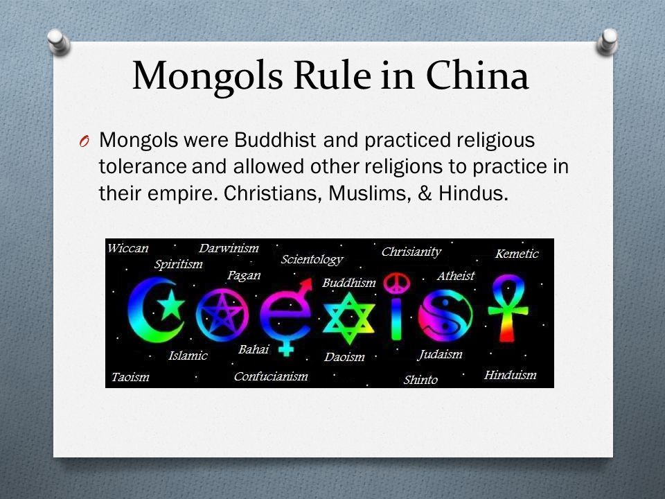 Mongols Rule in China