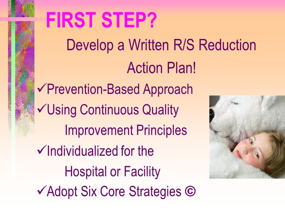 Develop a Written R/S Reduction