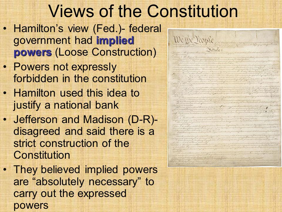 Views of the Constitution