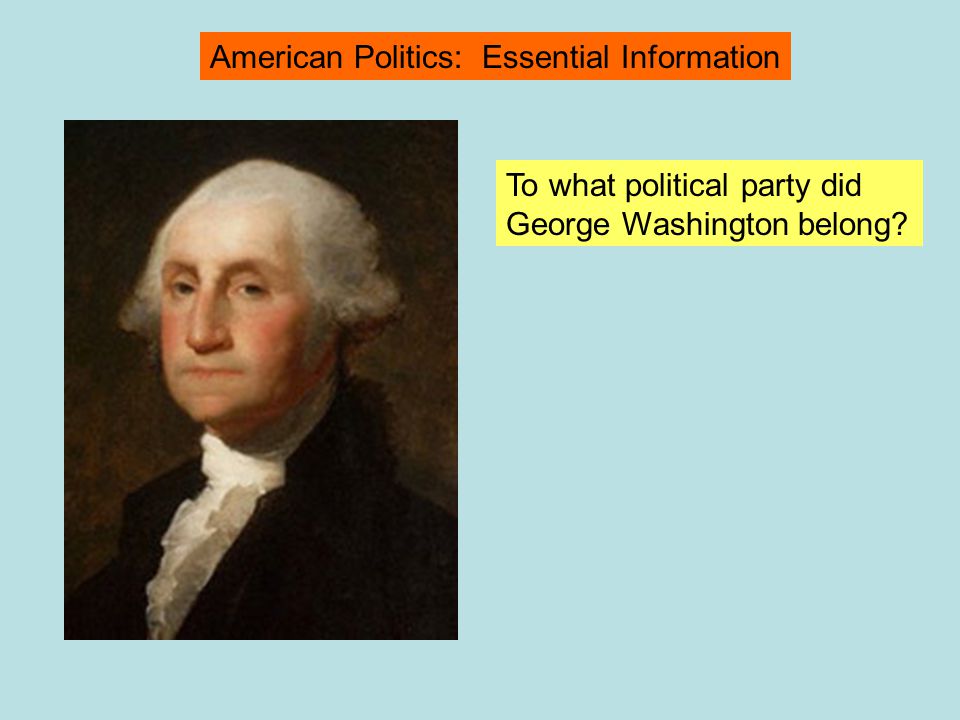 American Politics: Essential Information