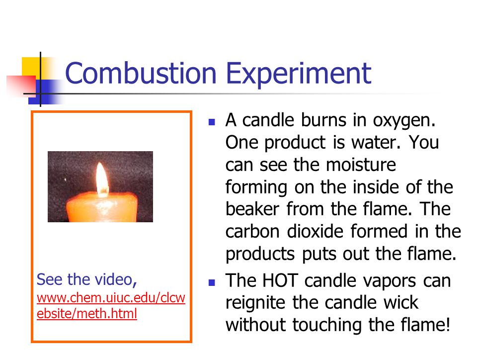 Combustion Experiment