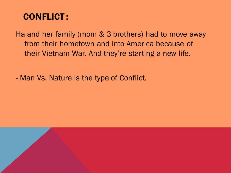 Conflict :