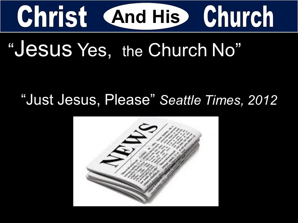 Just Jesus, Please Seattle Times, 2012