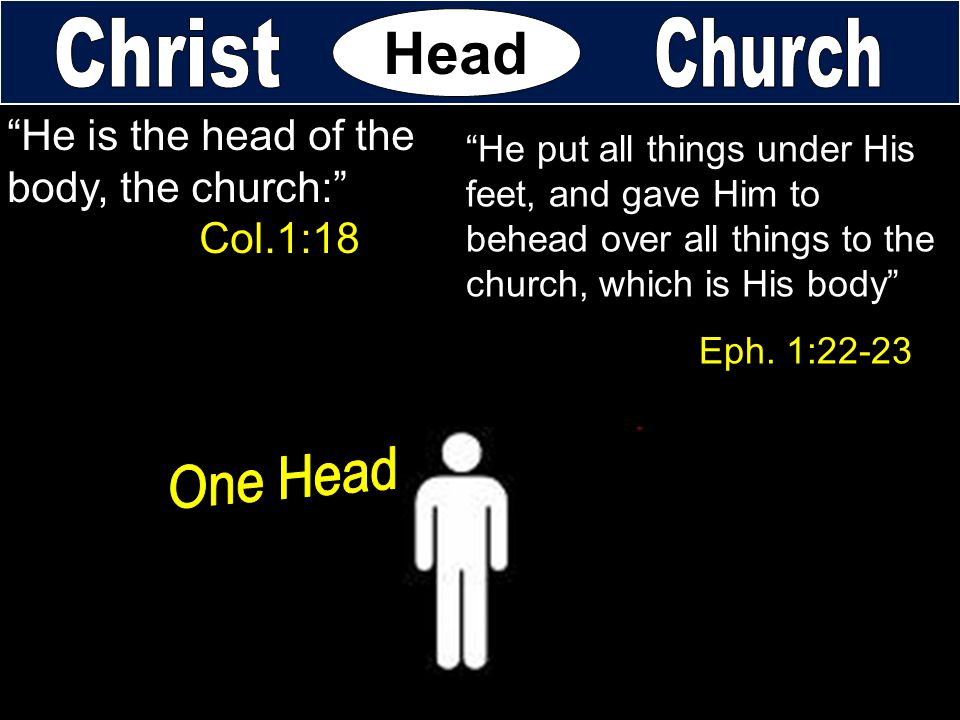 Head Christ Church One Head