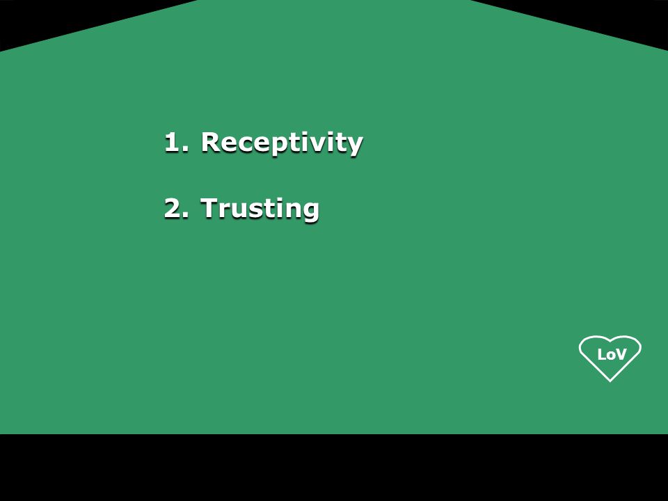 Receptivity Trusting