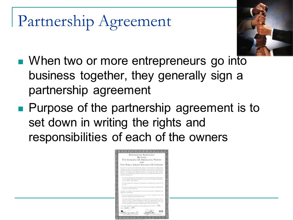 Partnership Agreement
