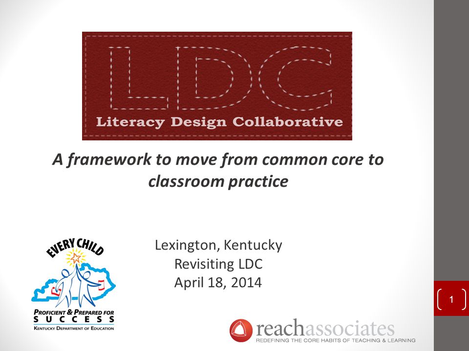 A Framework To Move From Common Core To Classroom Practice Ppt