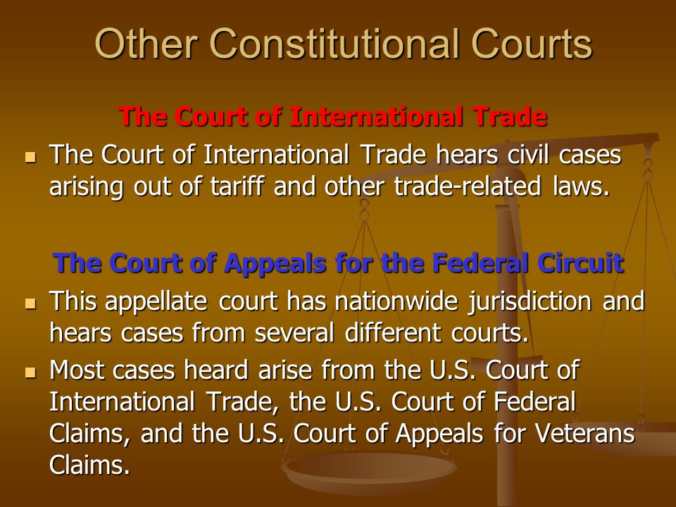 Other Constitutional Courts
