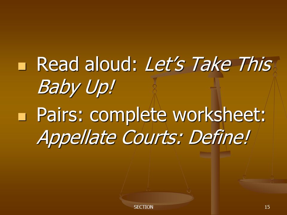 Read aloud: Let’s Take This Baby Up!