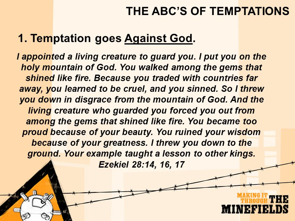 THE ABC’S OF TEMPTATIONS