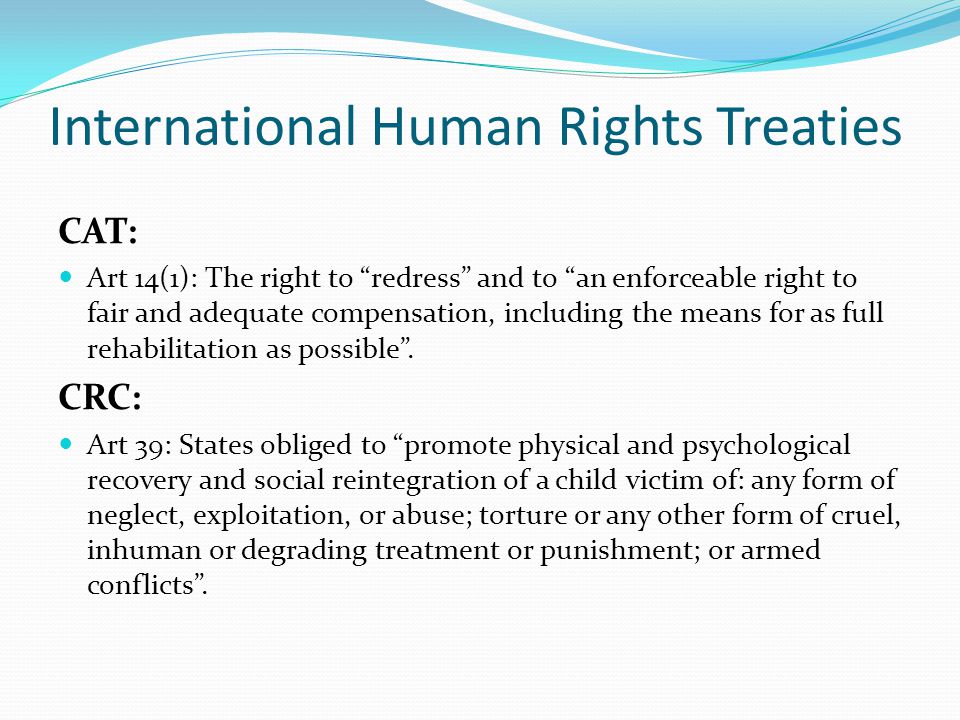 International Human Rights Treaties