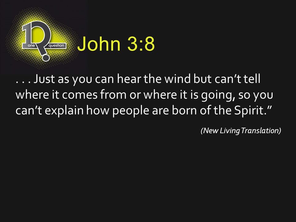 John 3:8