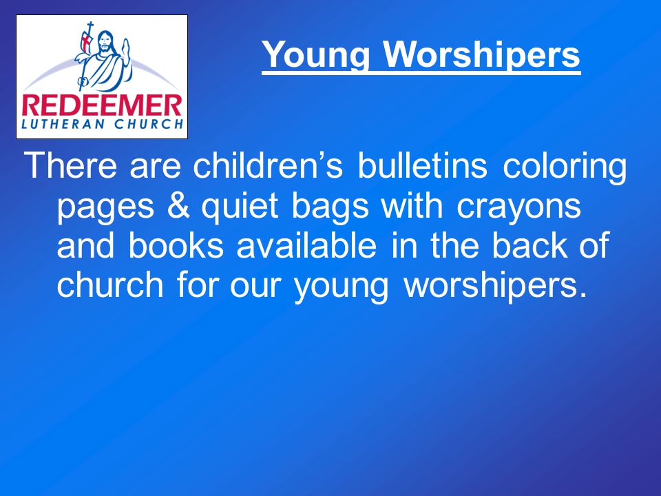 Young Worshipers