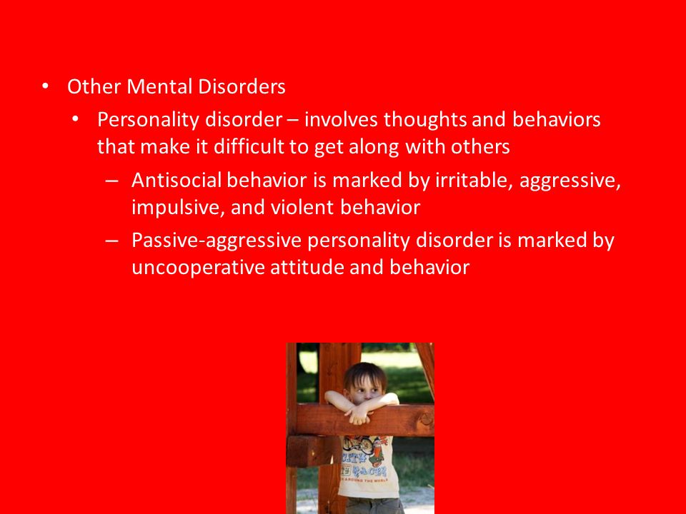 Other Mental Disorders