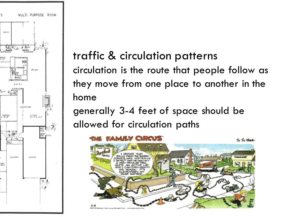 traffic & circulation patterns