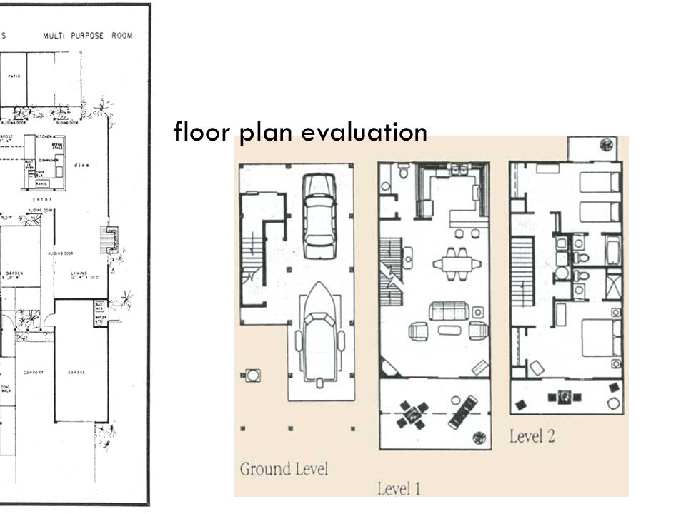 floor plan evaluation
