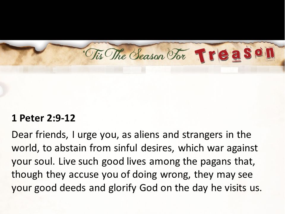 1 Peter 2:9-12