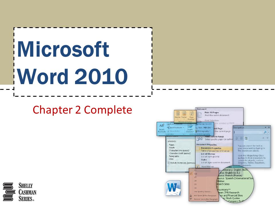 Microsoft Word 2010 Chapter 2 Complete