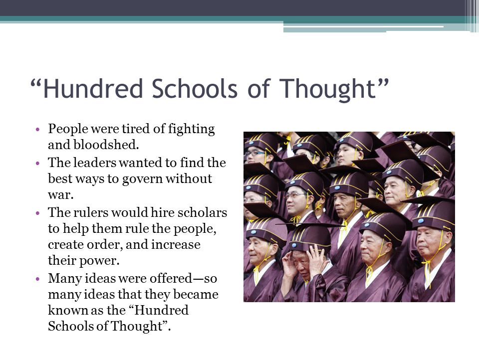 Hundred Schools of Thought