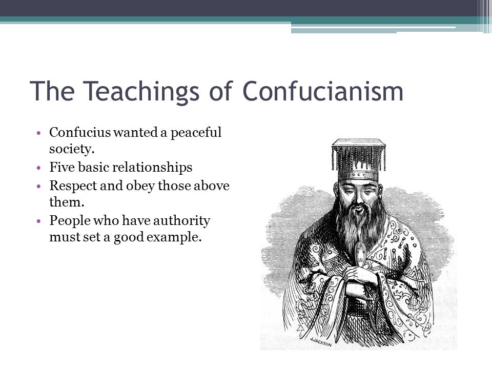 The Teachings of Confucianism
