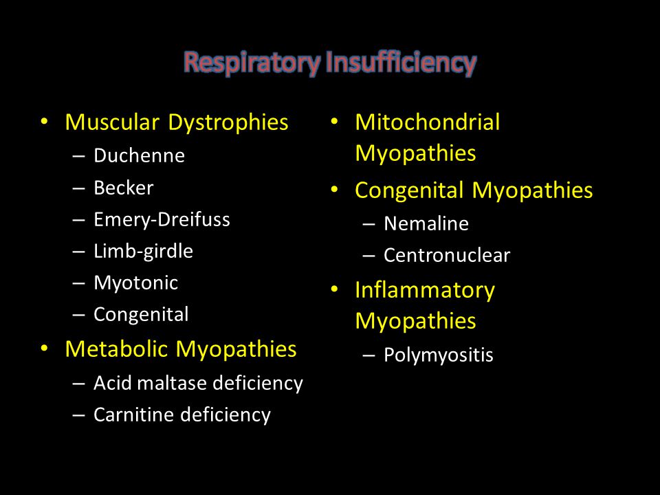 Respiratory Insufficiency