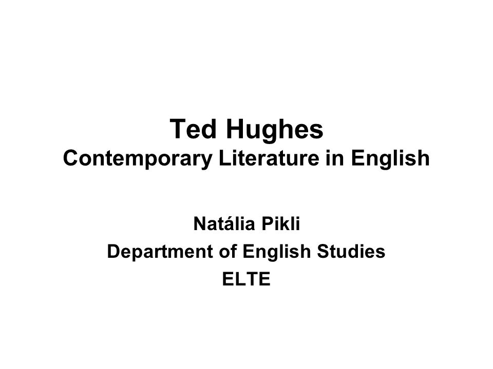 pike by ted hughes summary